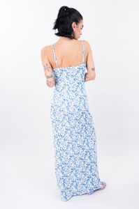 Vestido maxi tirantes flores sold by Shasa