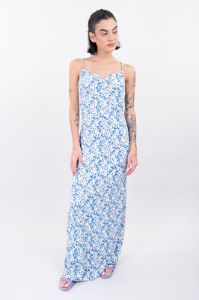 Vestido maxi tirantes flores sold by Shasa
