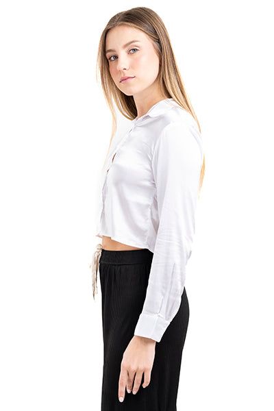 Camisa satín manga larga sold by Shasa product image thumbnail 3