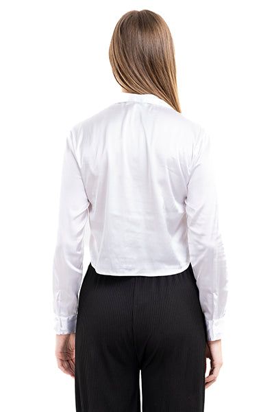 Camisa satín manga larga sold by Shasa product image thumbnail 4