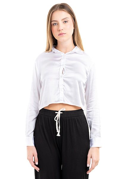 Camisa satín manga larga sold by Shasa product image thumbnail 2