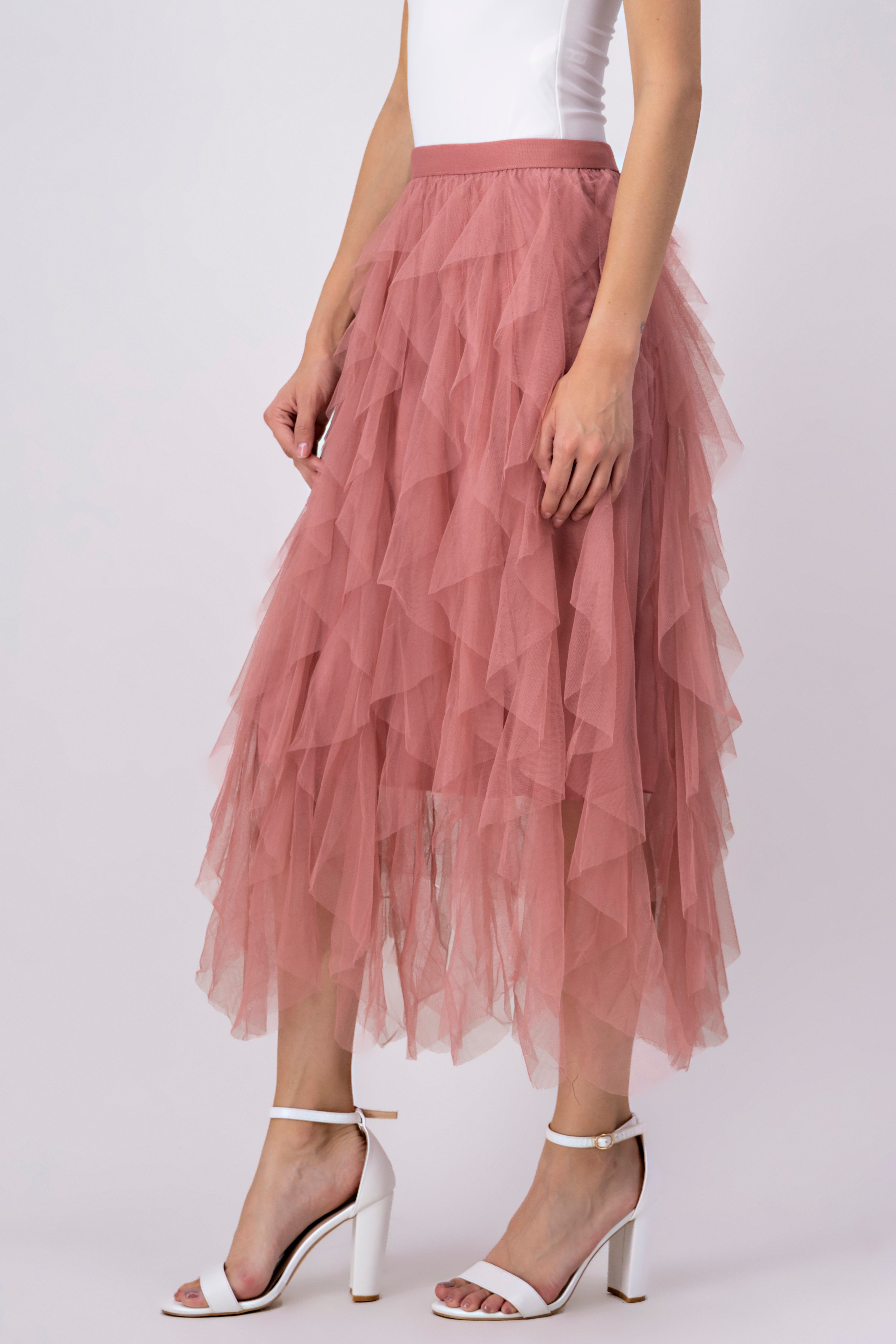 Falda midi mesh olanes sold by Shasa product image thumbnail 3