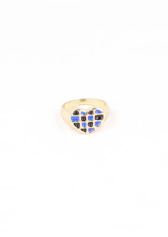 Anillo Corazon Cuadros sold by Shasa