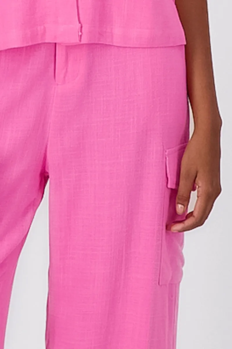 Pantalon Lino Detalle Bolsas Cargo sold by Shasa product image thumbnail 5