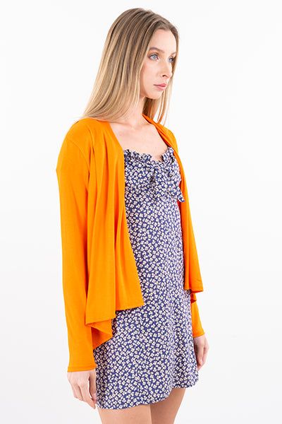 Cárdigan liso cascada frontal sold by Shasa product image thumbnail 3