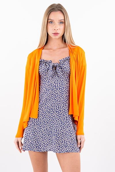 Cárdigan liso cascada frontal sold by Shasa product image thumbnail 2