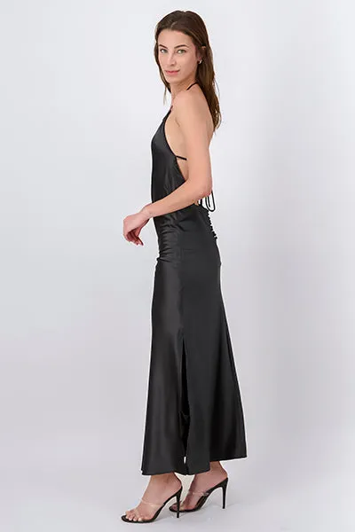 Vestido maxi halter espalda sold by Shasa product image thumbnail 3