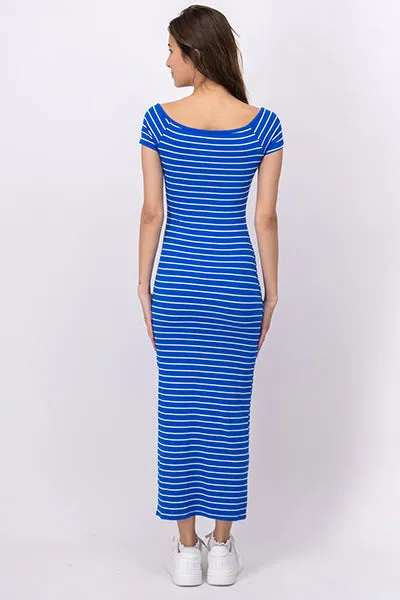 Vestido maxi rayas manga corta sold by Shasa product image thumbnail 4