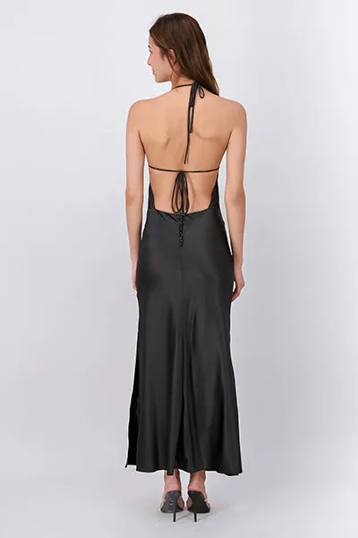 Vestido maxi halter espalda sold by Shasa product image thumbnail 4