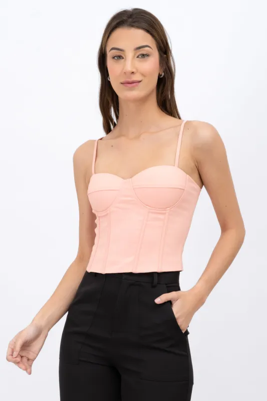 Corset liso copas tirantes sold by Shasa