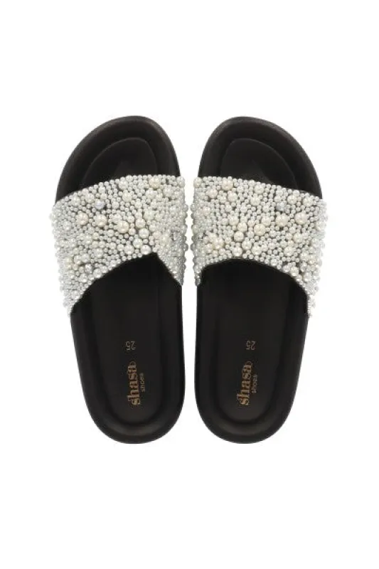 Slide Eva Perlas sold by Shasa