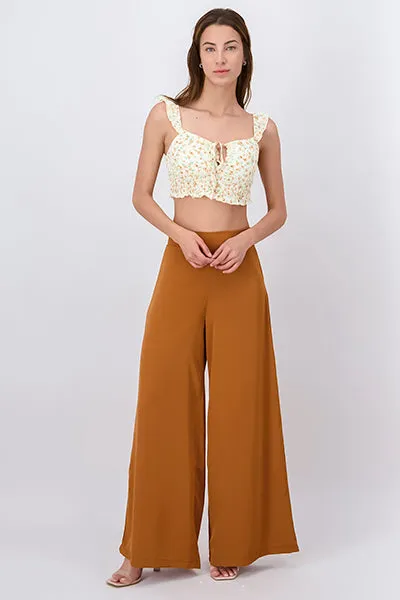 Pantalón wide leg liso sold by Shasa