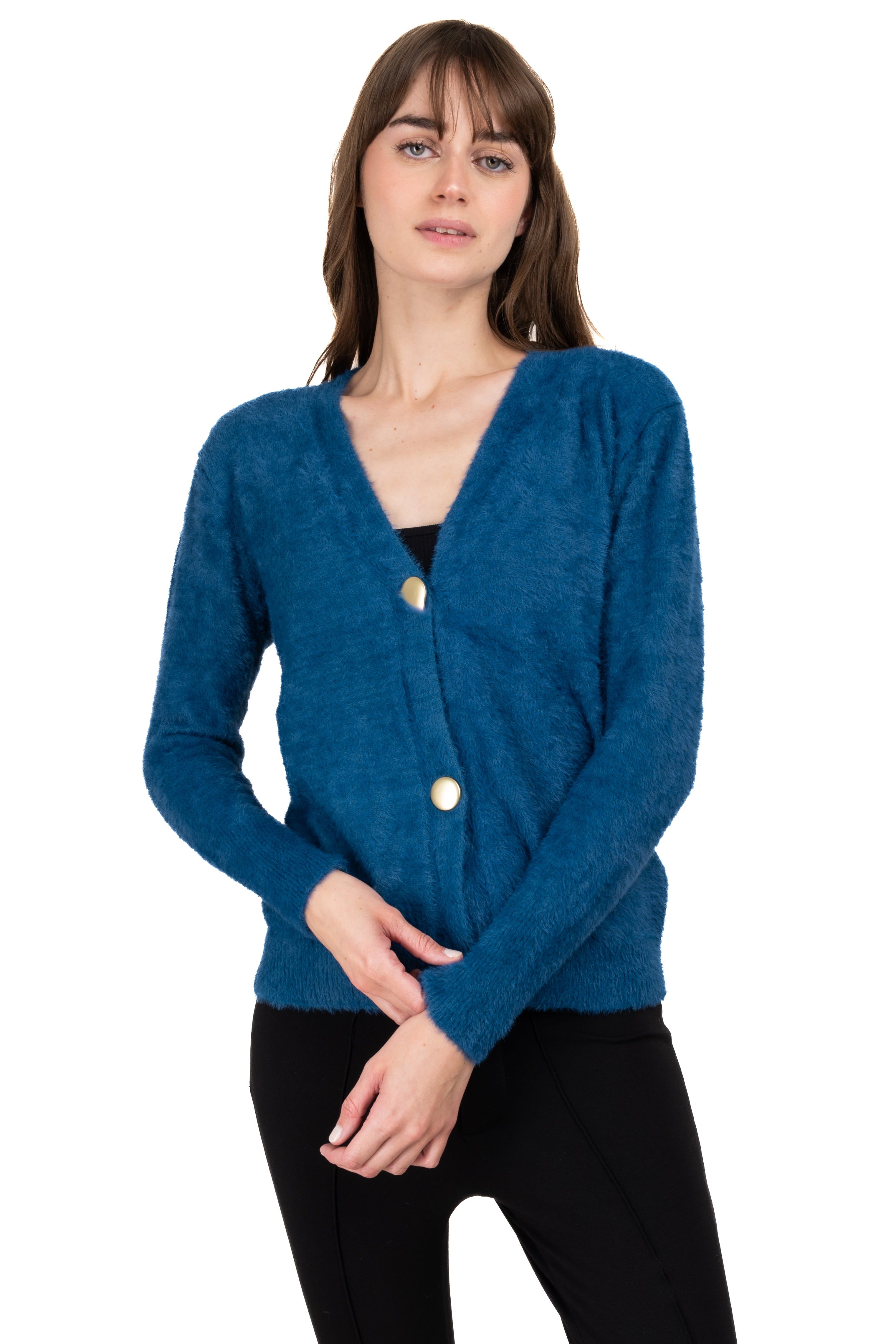 Cárdigan peluche botones sold by Shasa product image thumbnail 2