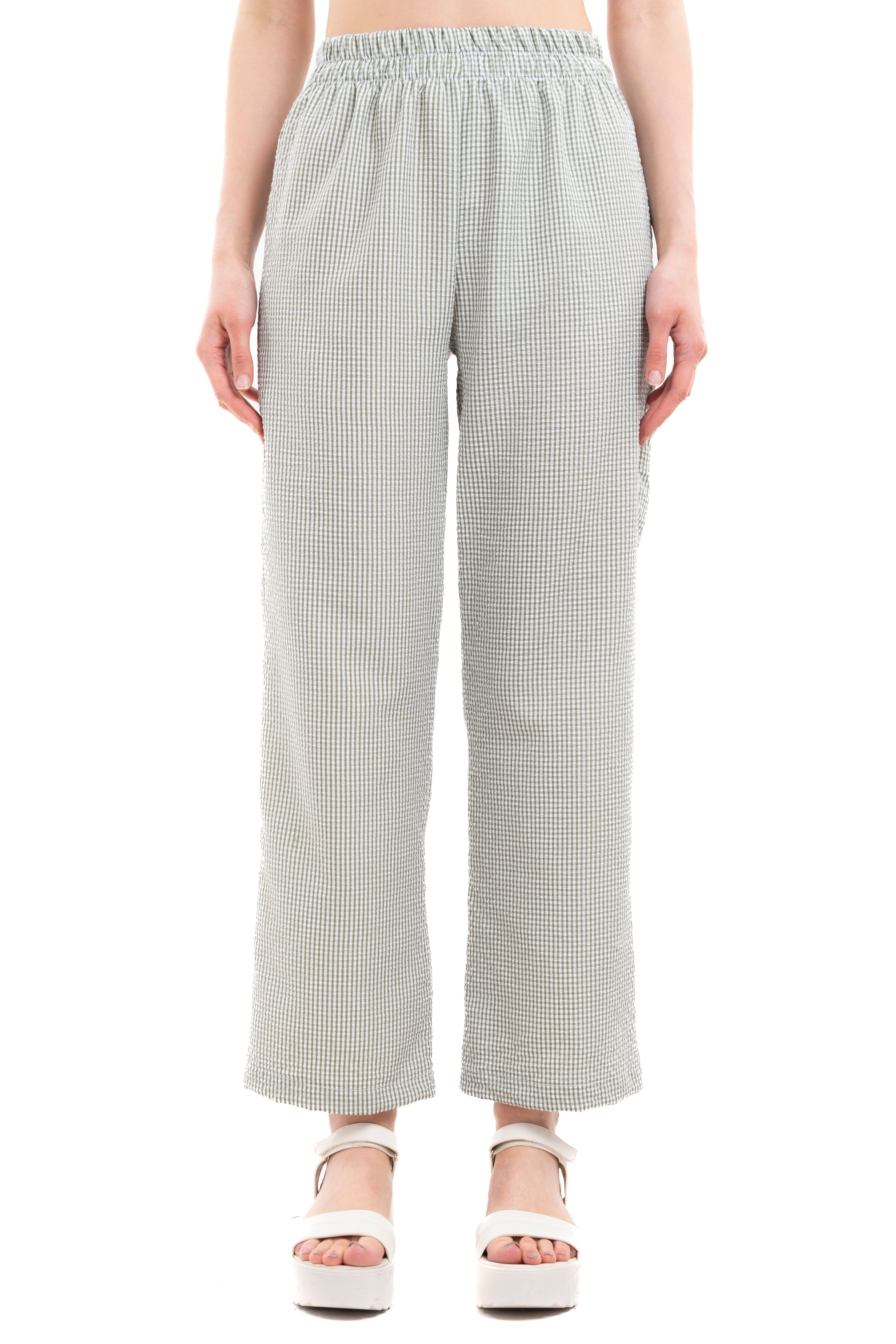 Pantalón Amplio Cuadros sold by Shasa