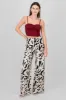 Pantalon fluido detalle estampado sold by Shasa