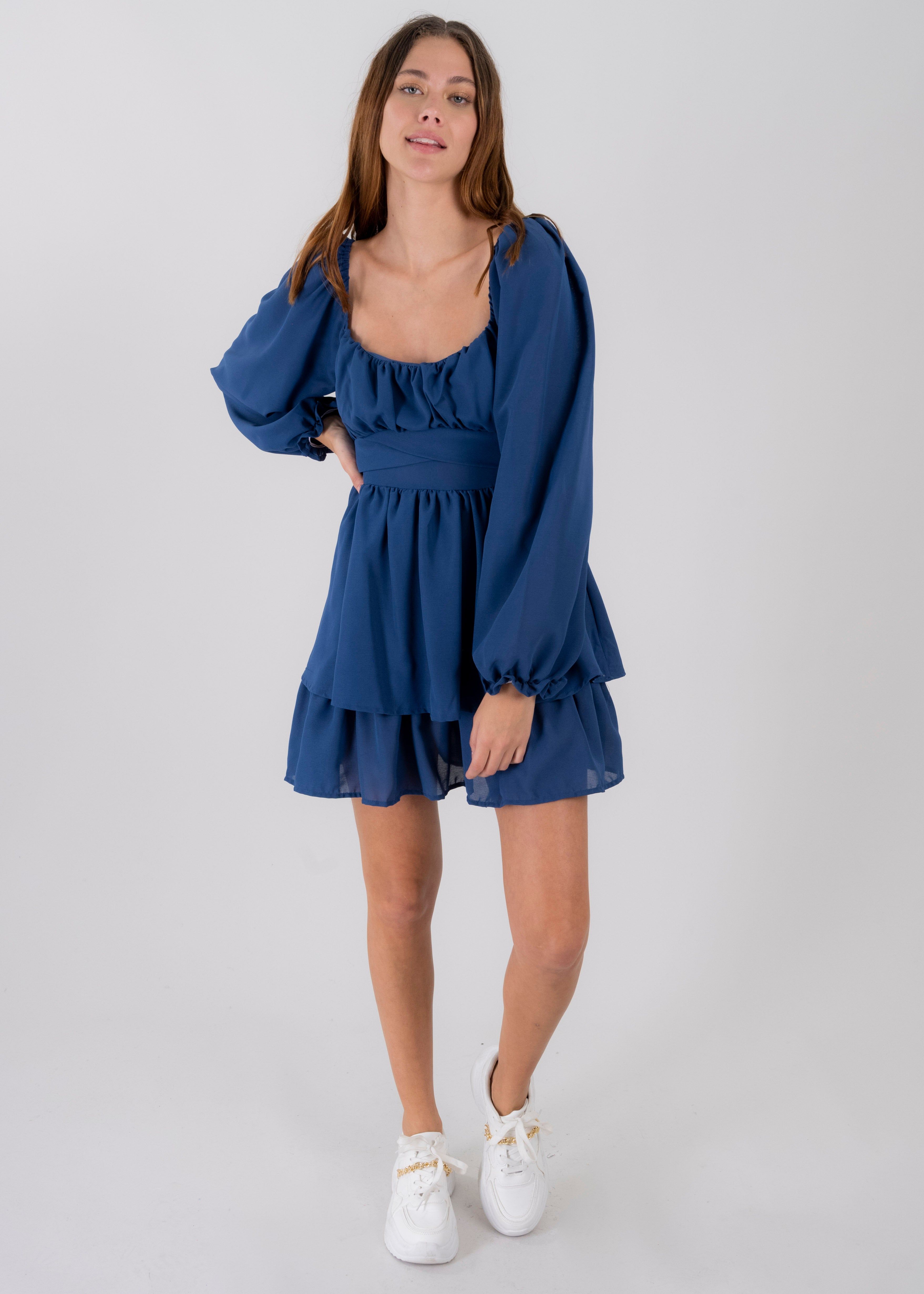 Vestido Mini Olanes Manga Larga sold by Shasa