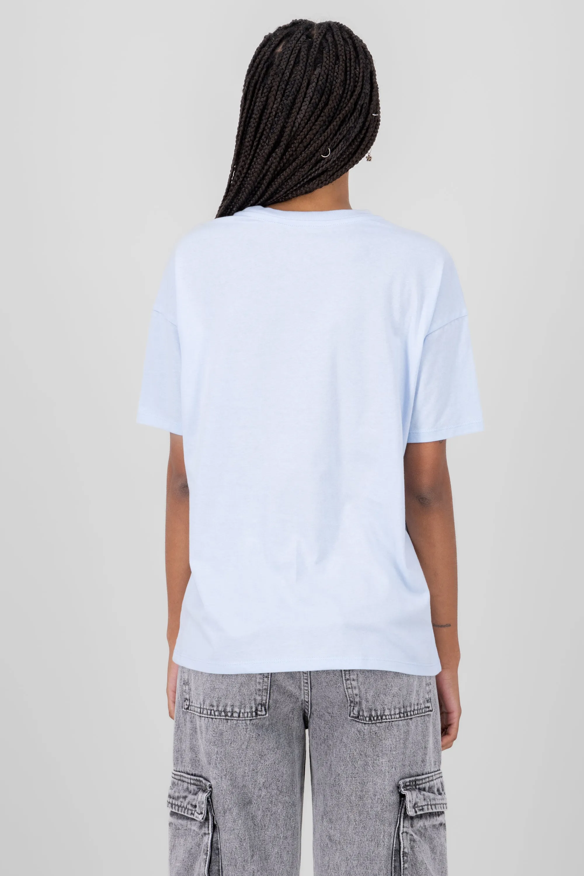 Playera over lagoona blue sold by Shasa product image thumbnail 4