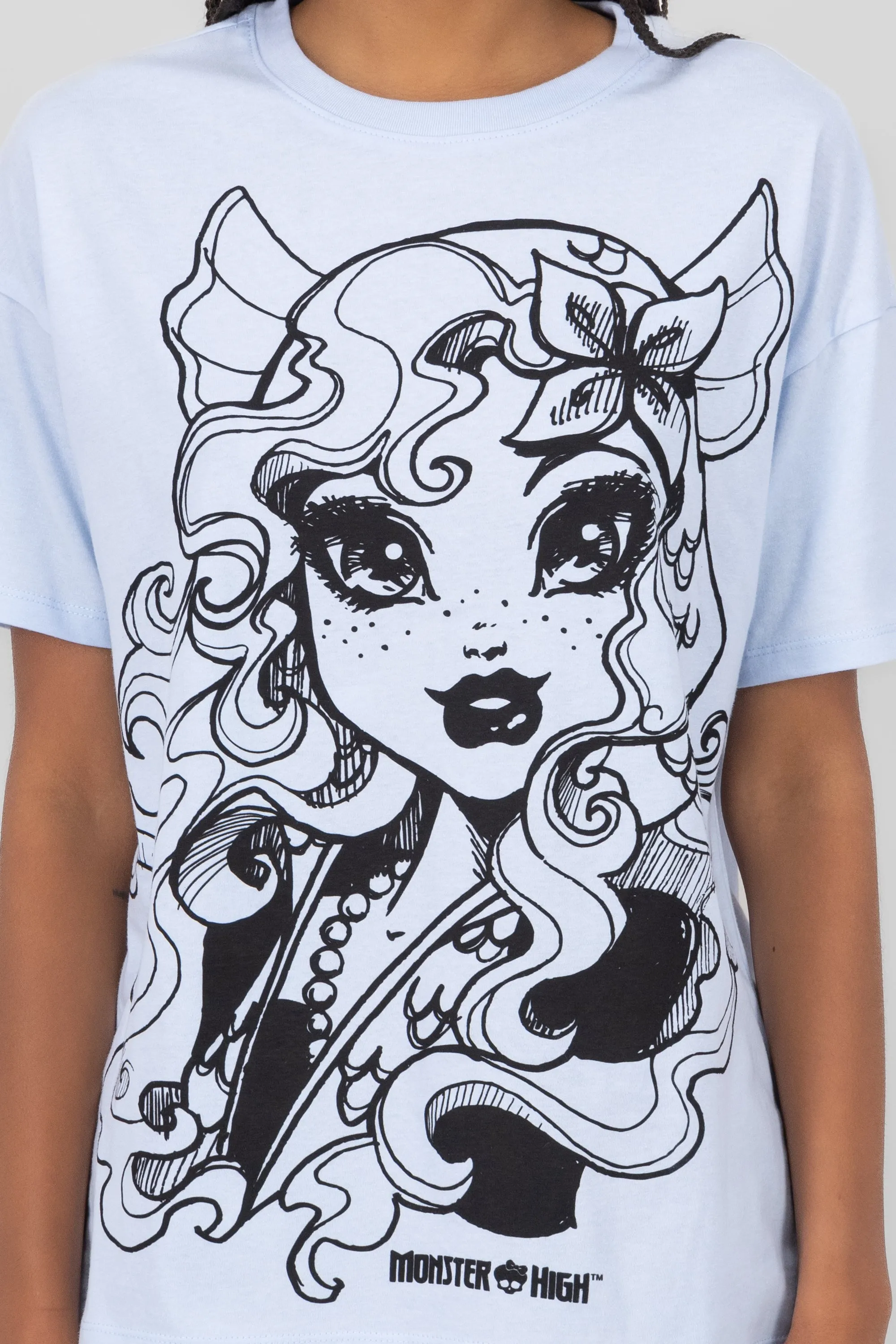 Playera over lagoona blue sold by Shasa product image thumbnail 5