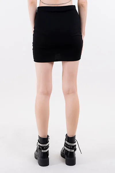 Falda mini cruzada lisa sold by Shasa product image thumbnail 4