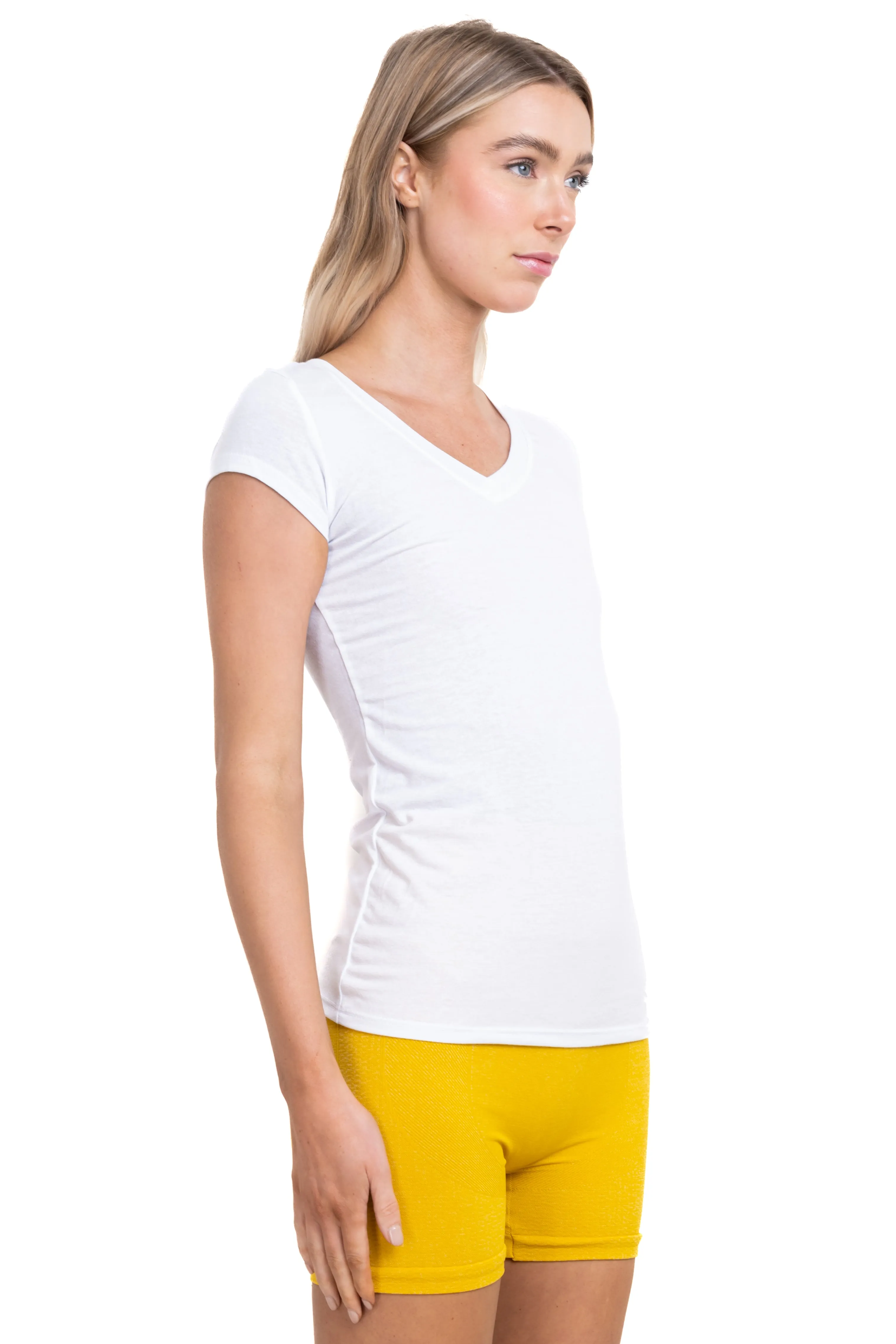 Blusa manga corta cuello v sold by Shasa product image thumbnail 3