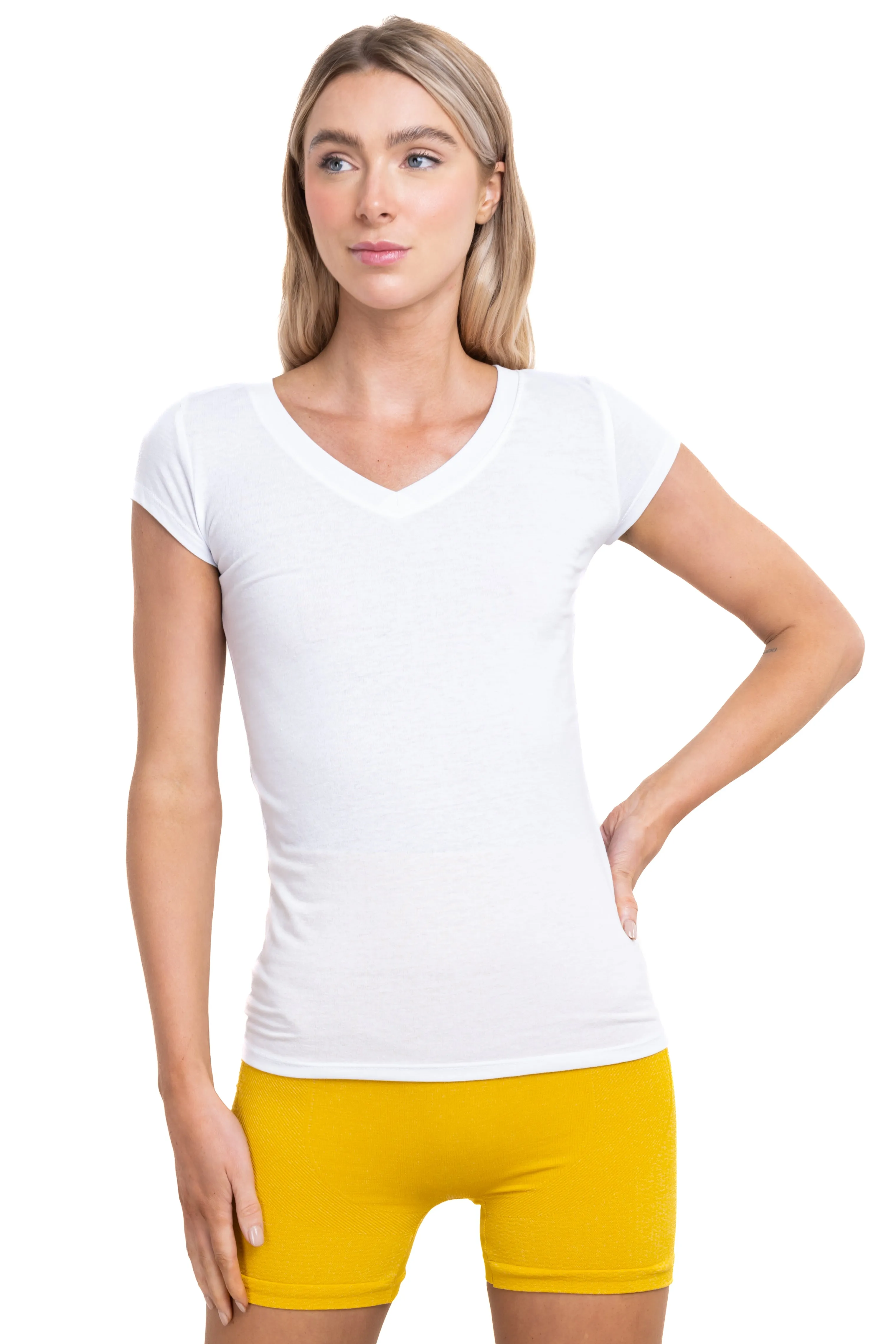 Blusa manga corta cuello v sold by Shasa product image thumbnail 2