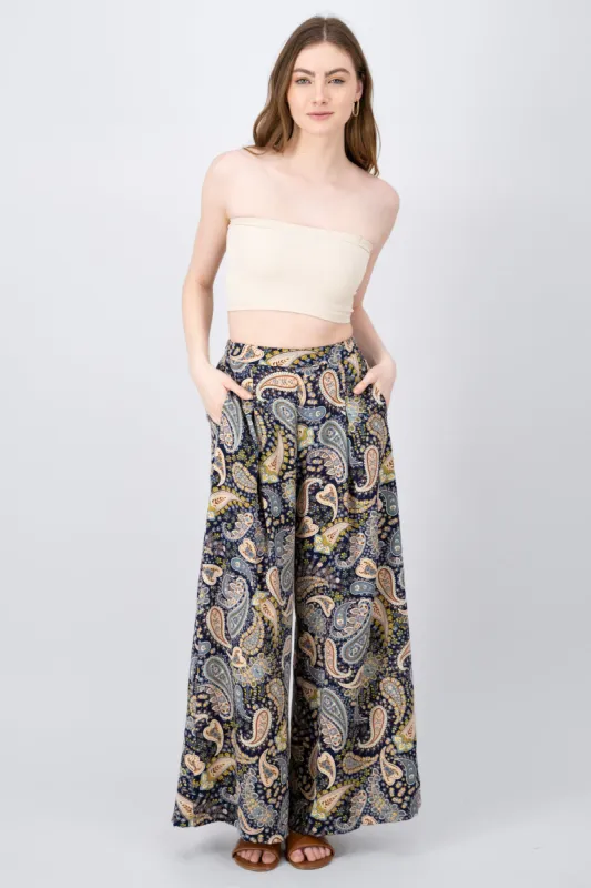 Pantalon Paisley Detalle Pinzas sold by Shasa