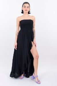 Vestido Maxi Strapless sold by Shasa