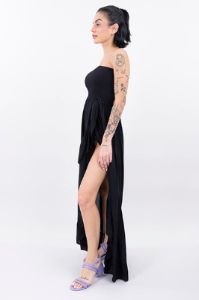 Vestido Maxi Strapless sold by Shasa