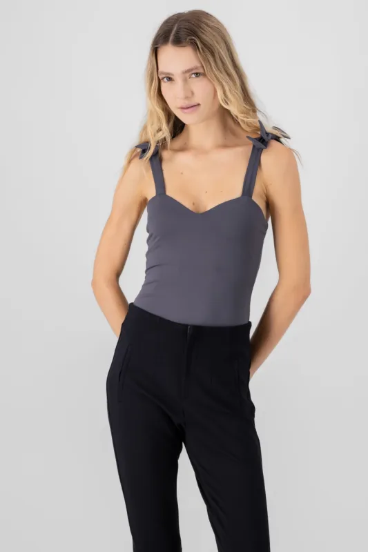 Bodysuit Liso Con Tirante Moños Hypsters sold by Shasa