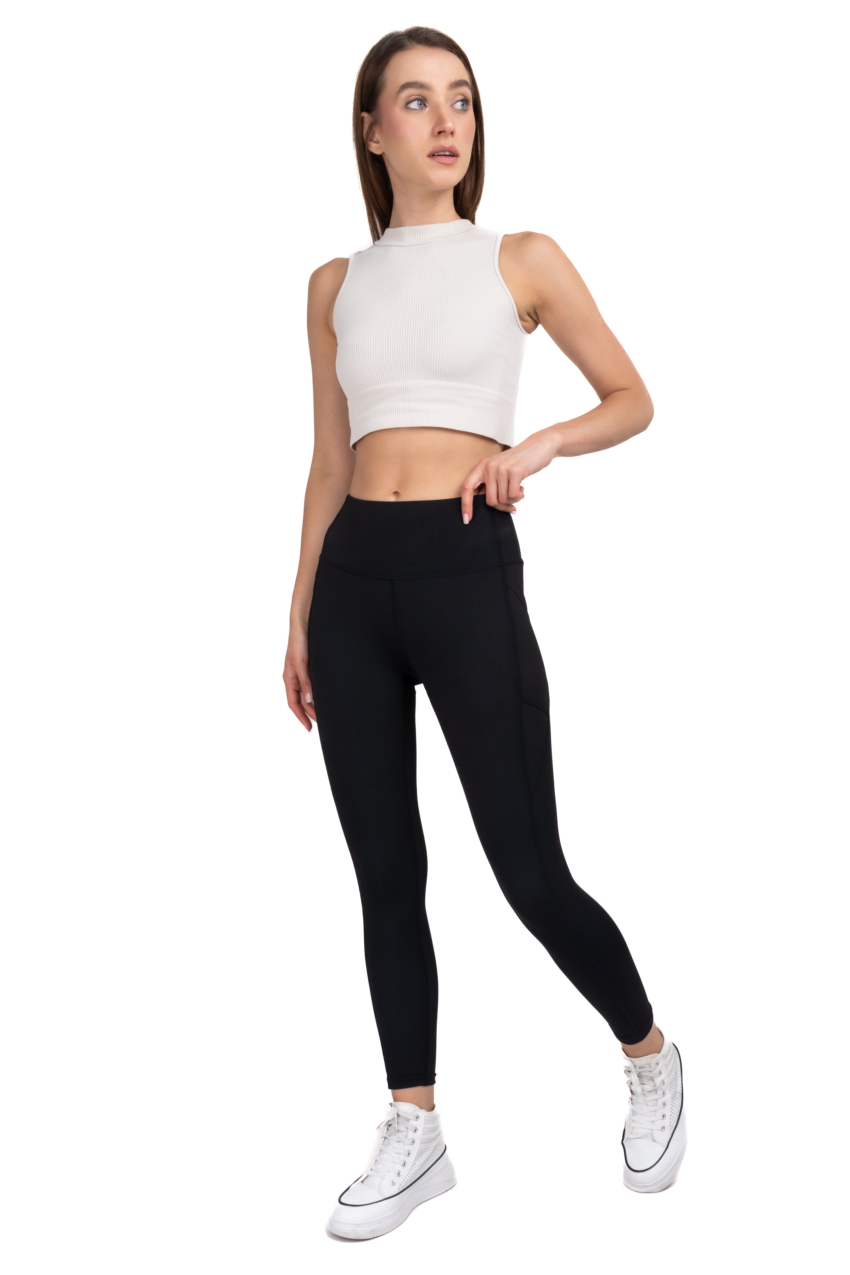 Pantalón monocolor cintura media sold by Shasa product image thumbnail 2