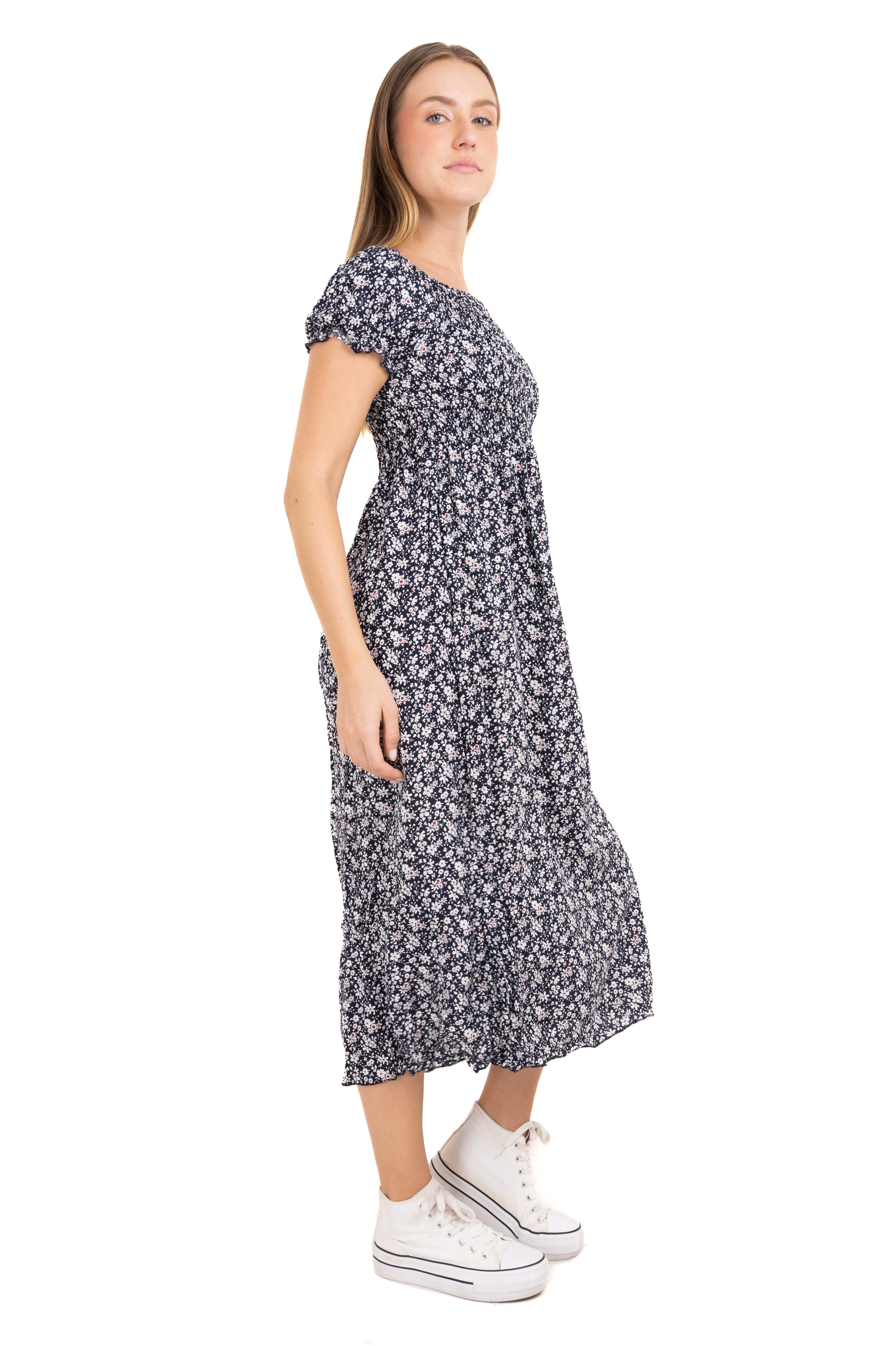 Vestido maxi manga abullonada sold by Shasa product image thumbnail 3