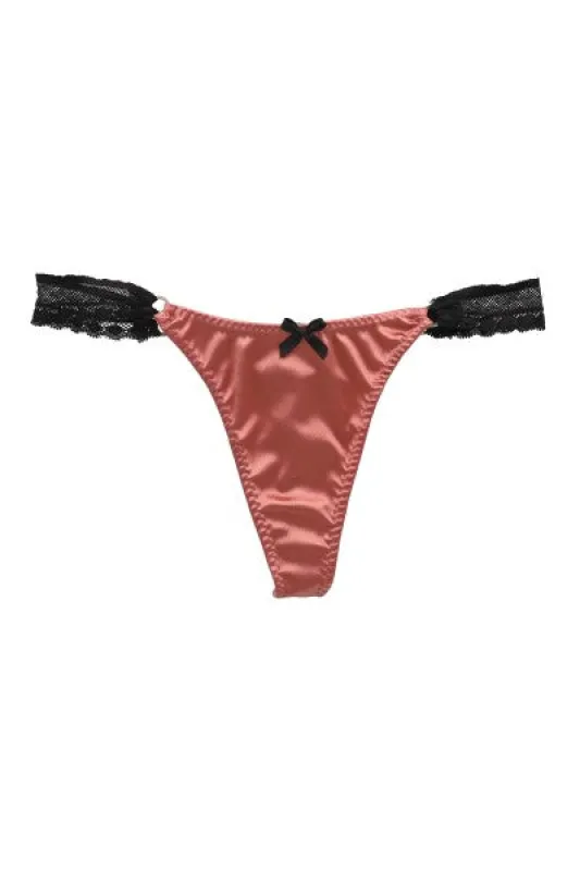 Tanga Satín Mesh sold by Shasa