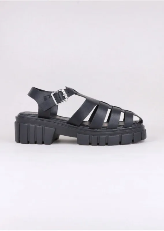 Sandalias cangreja plataforma sold by Shasa