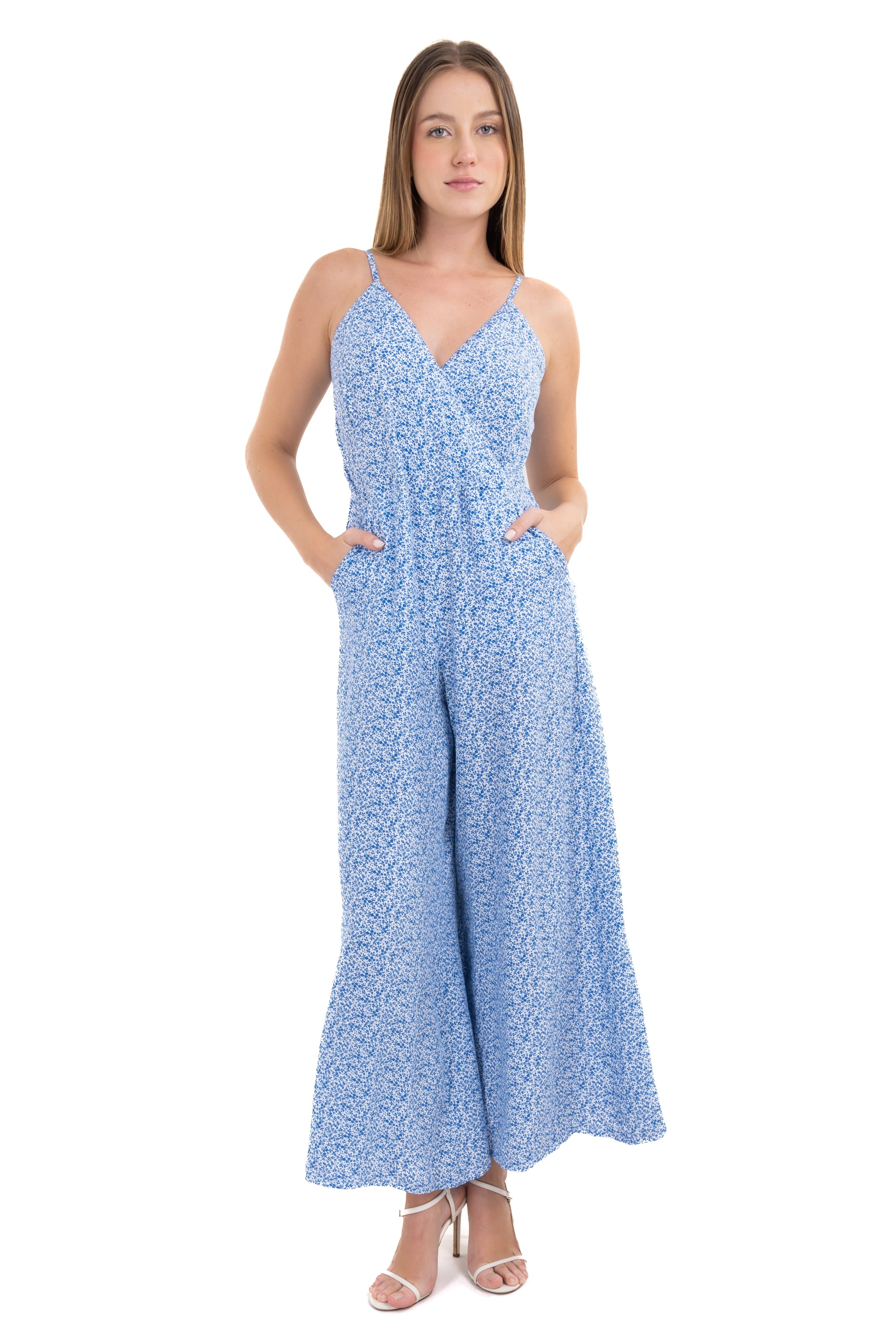 Jumpsuit estampado flores bolsas sold by Shasa product image thumbnail 2