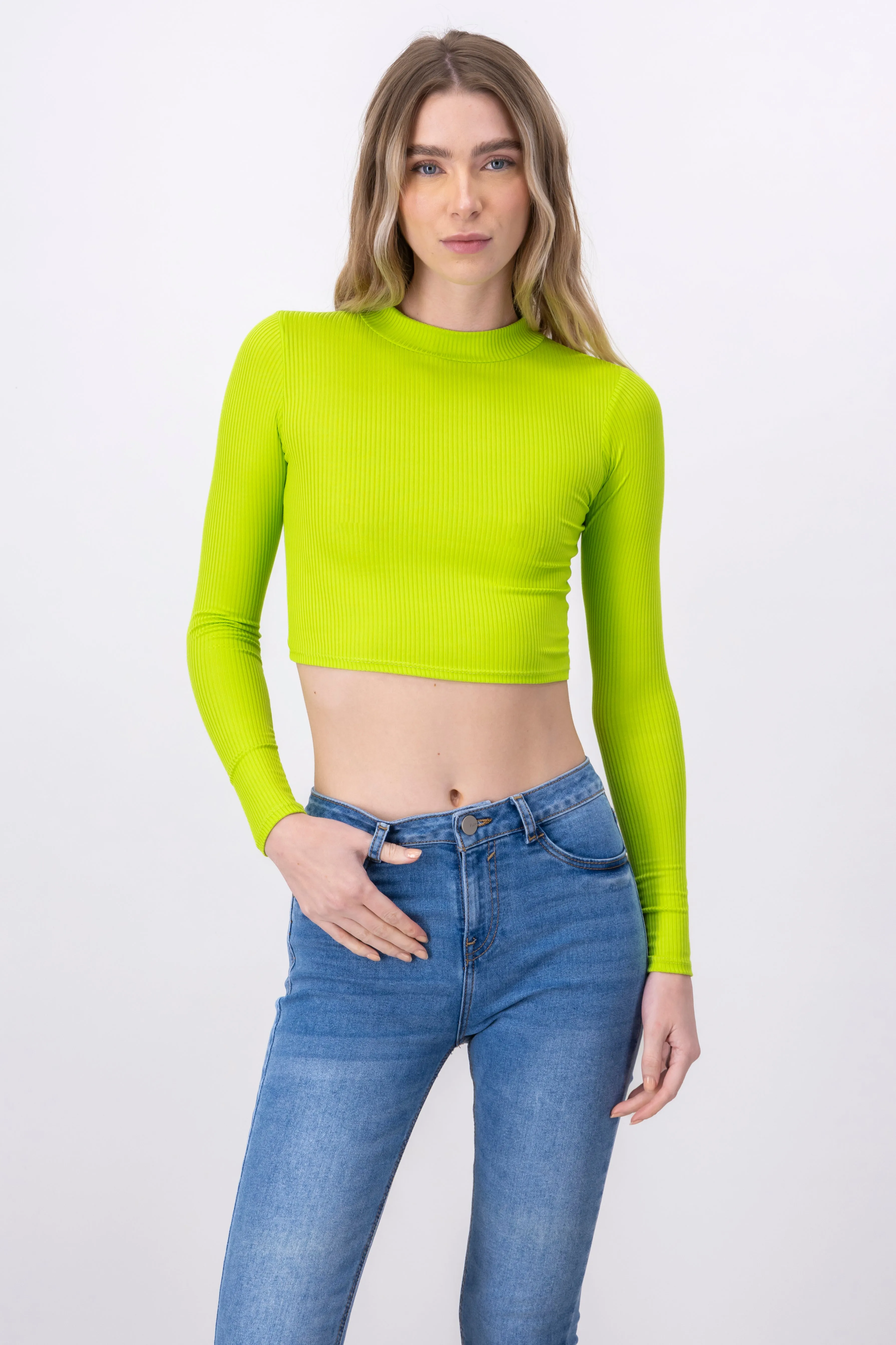 Top Acanalado Manga Larga sold by Shasa