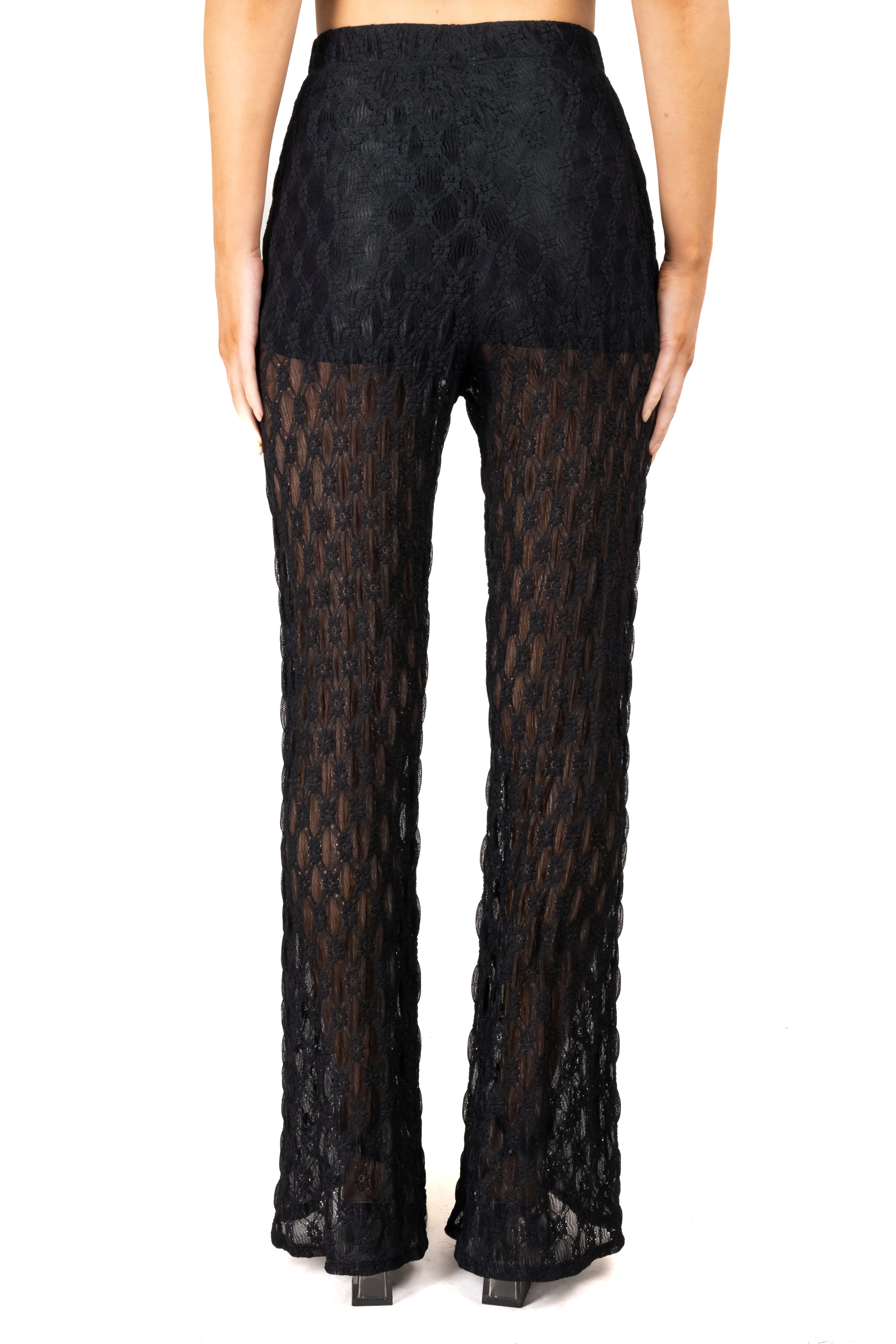 Pantalón recto tejido rombos sold by Shasa product image thumbnail 4