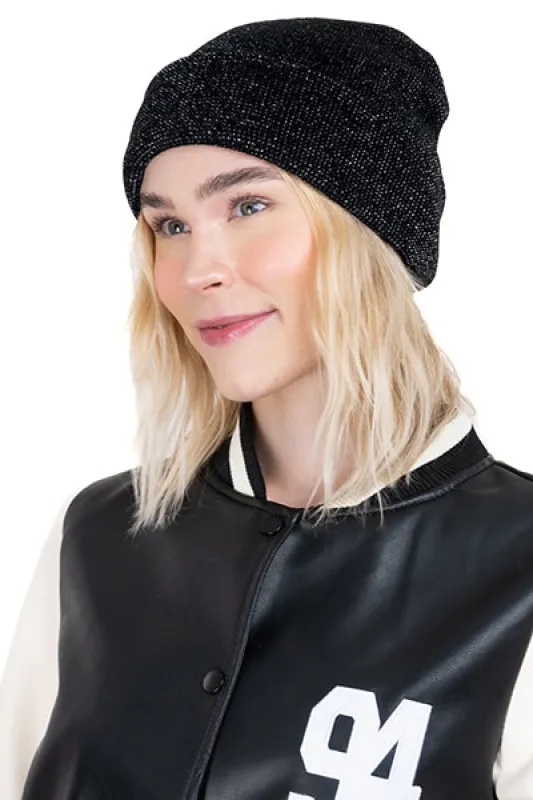 Gorro tejido acanalado jaspeado sold by Shasa