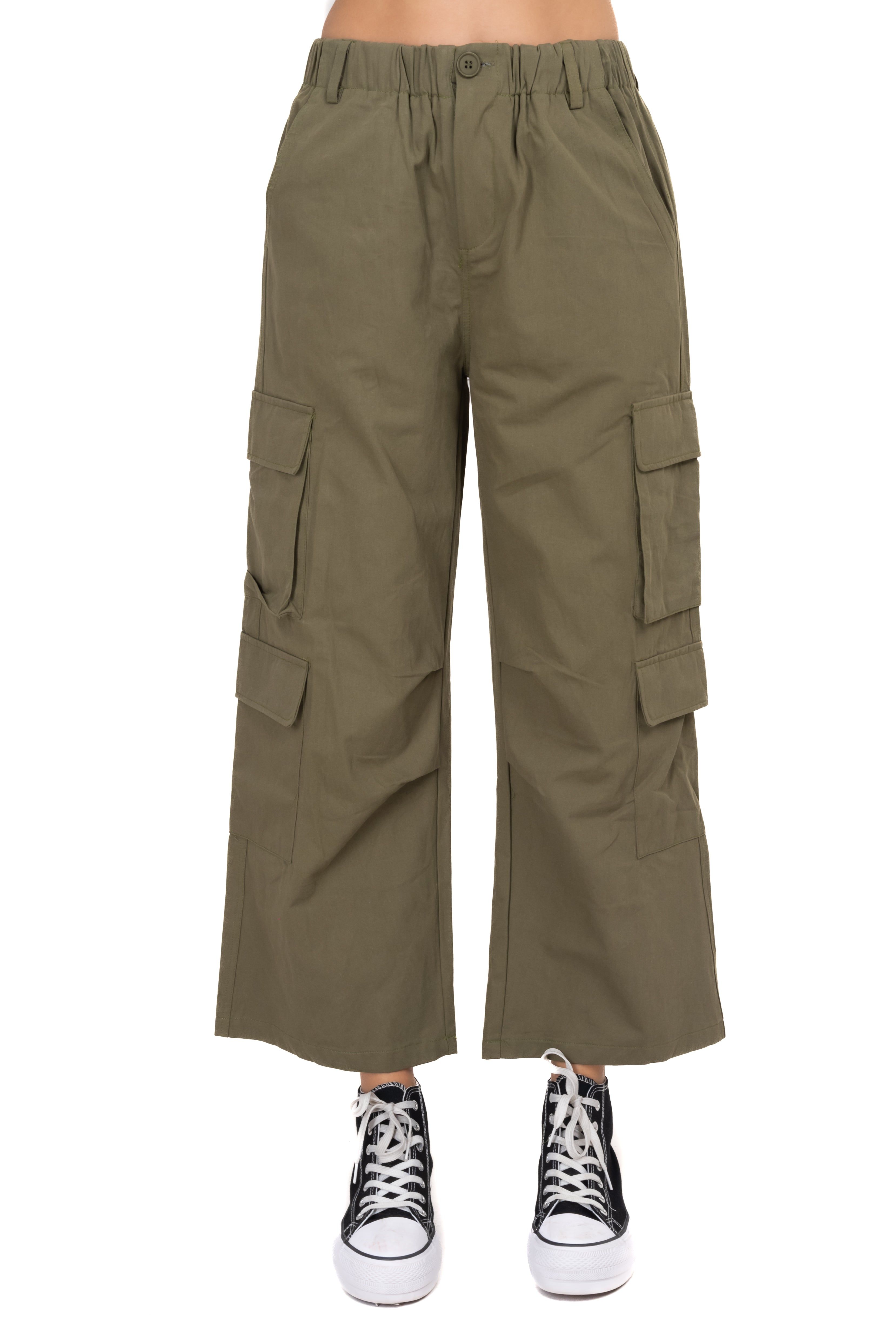 Pantalón cargo super wide leg sold by Shasa
