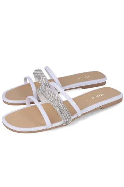 Sandalias triple tira brillos sold by Shasa product image thumbnail 3