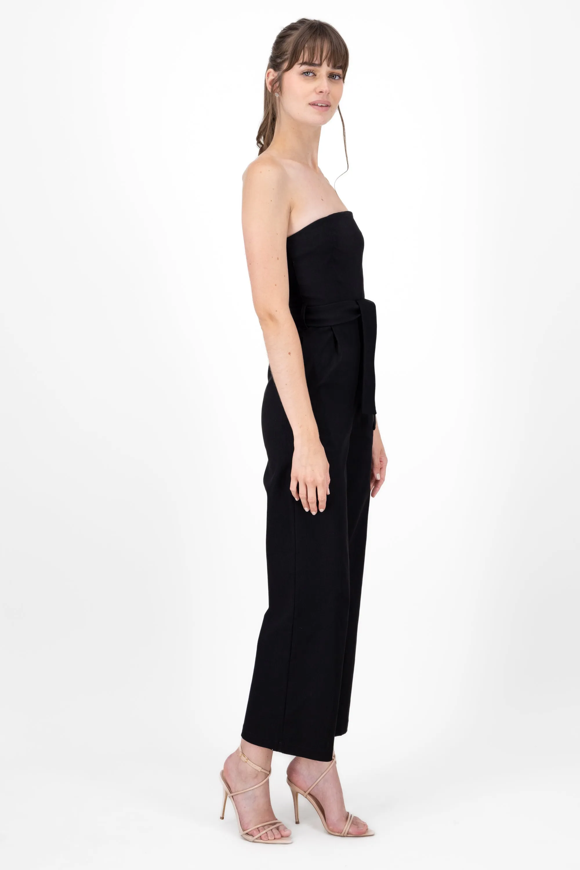 Jumpsuit strapless detalle cinturon sold by Shasa product image thumbnail 3