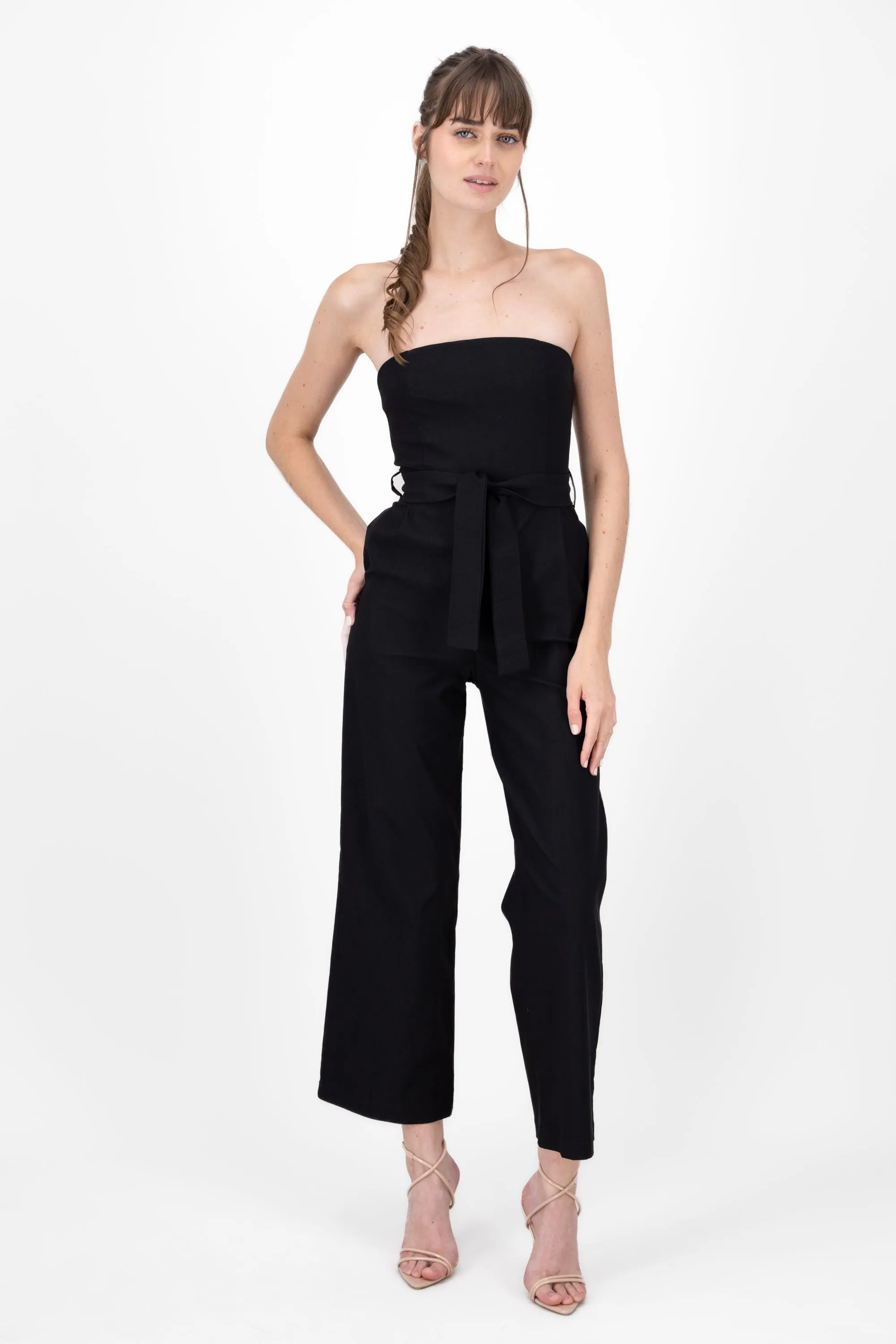 Jumpsuit strapless detalle cinturon sold by Shasa product image thumbnail 2