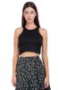 Top acanalado cuello redondo sold by Shasa