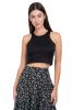 Top acanalado cuello redondo sold by Shasa