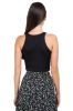 Top acanalado cuello redondo sold by Shasa