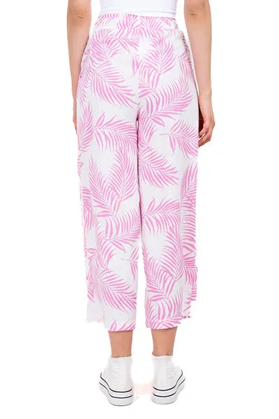 Pantalón wide leg estampado hojas sold by Shasa product image thumbnail 4
