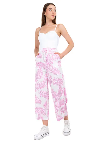 Pantalón wide leg estampado hojas sold by Shasa product image thumbnail 2