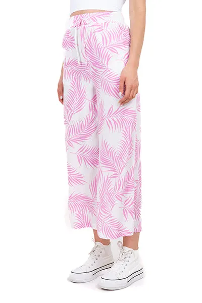 Pantalón wide leg estampado hojas sold by Shasa product image thumbnail 3