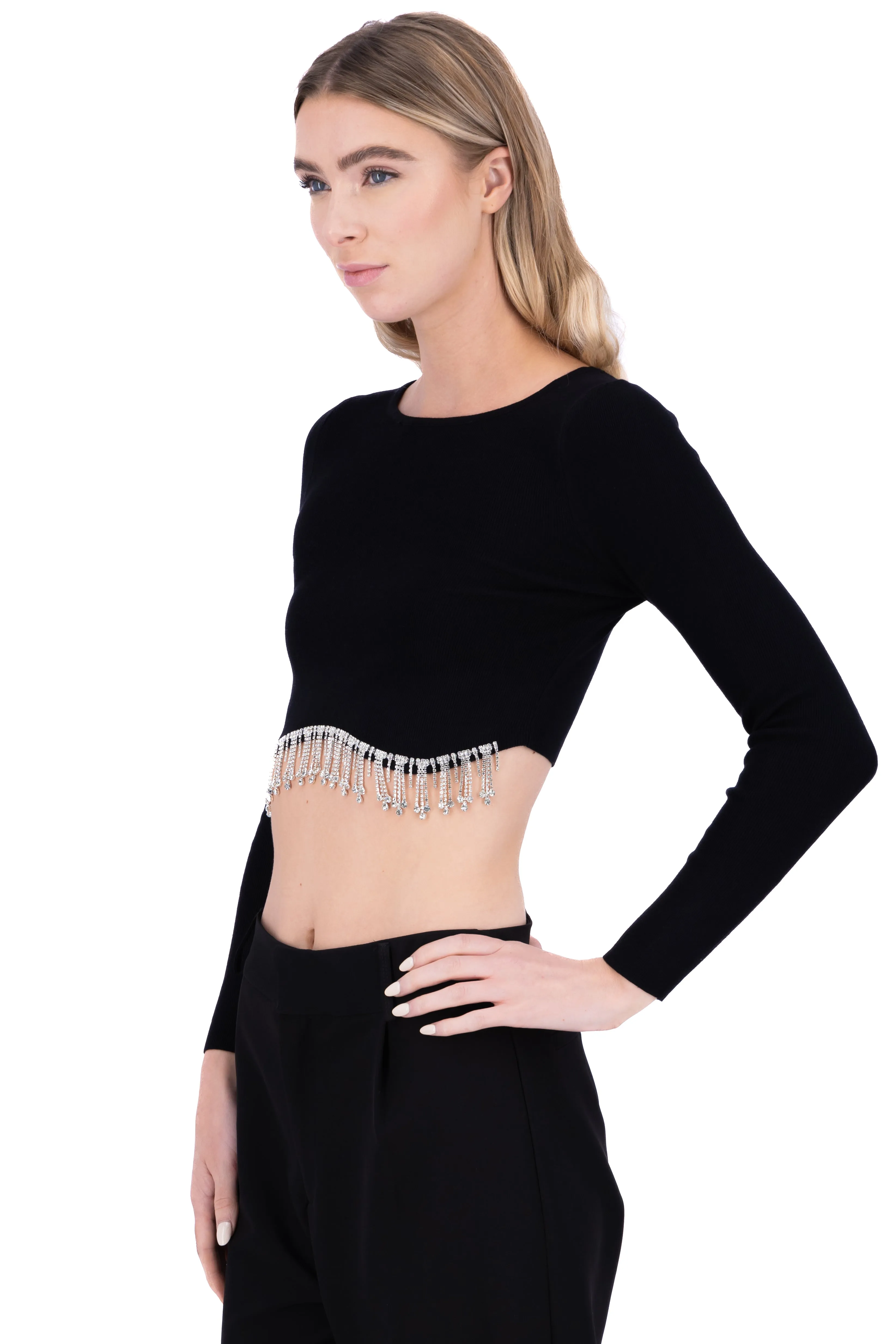 Top ondulado flecos brillos sold by Shasa product image thumbnail 3