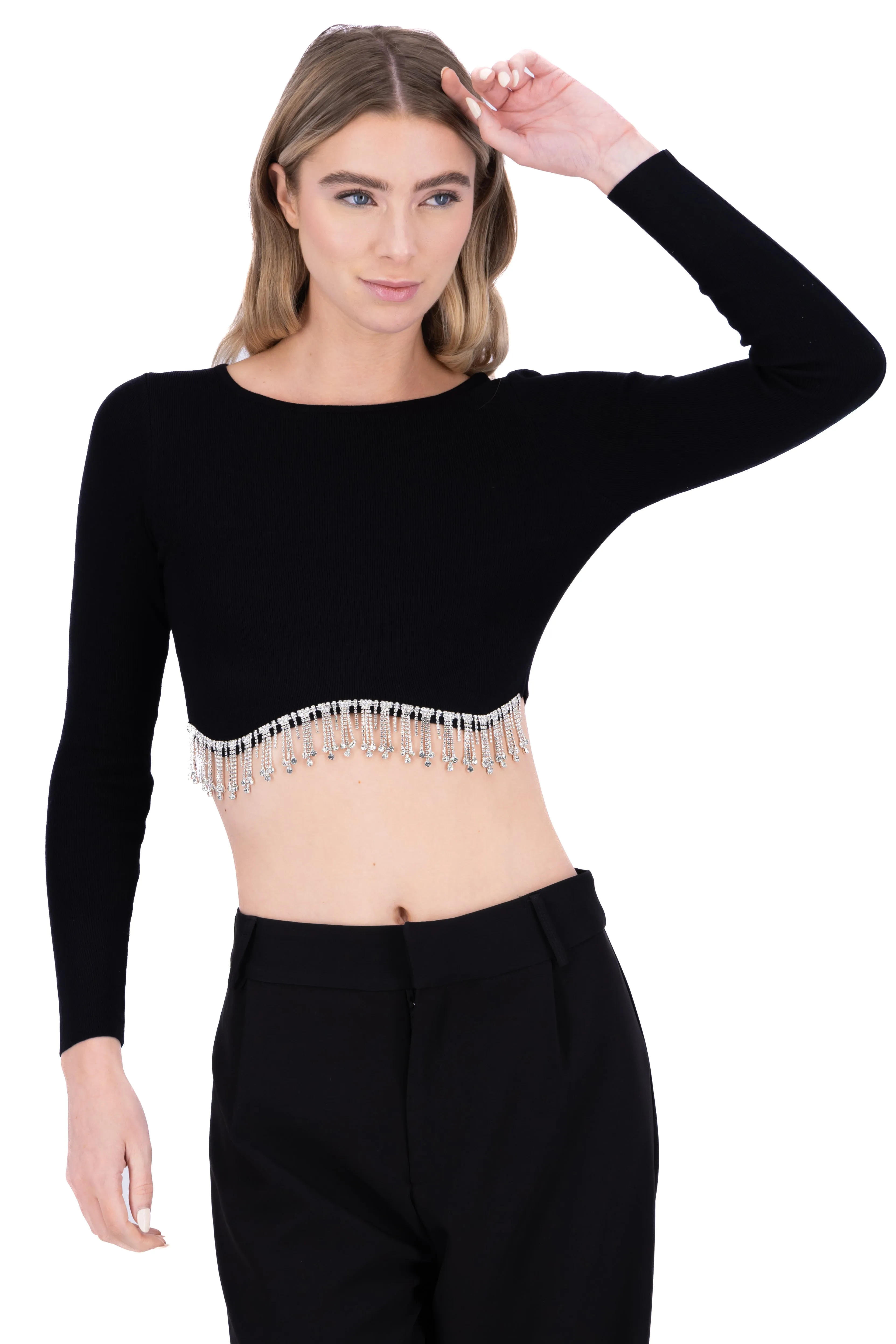 Top ondulado flecos brillos sold by Shasa product image thumbnail 2