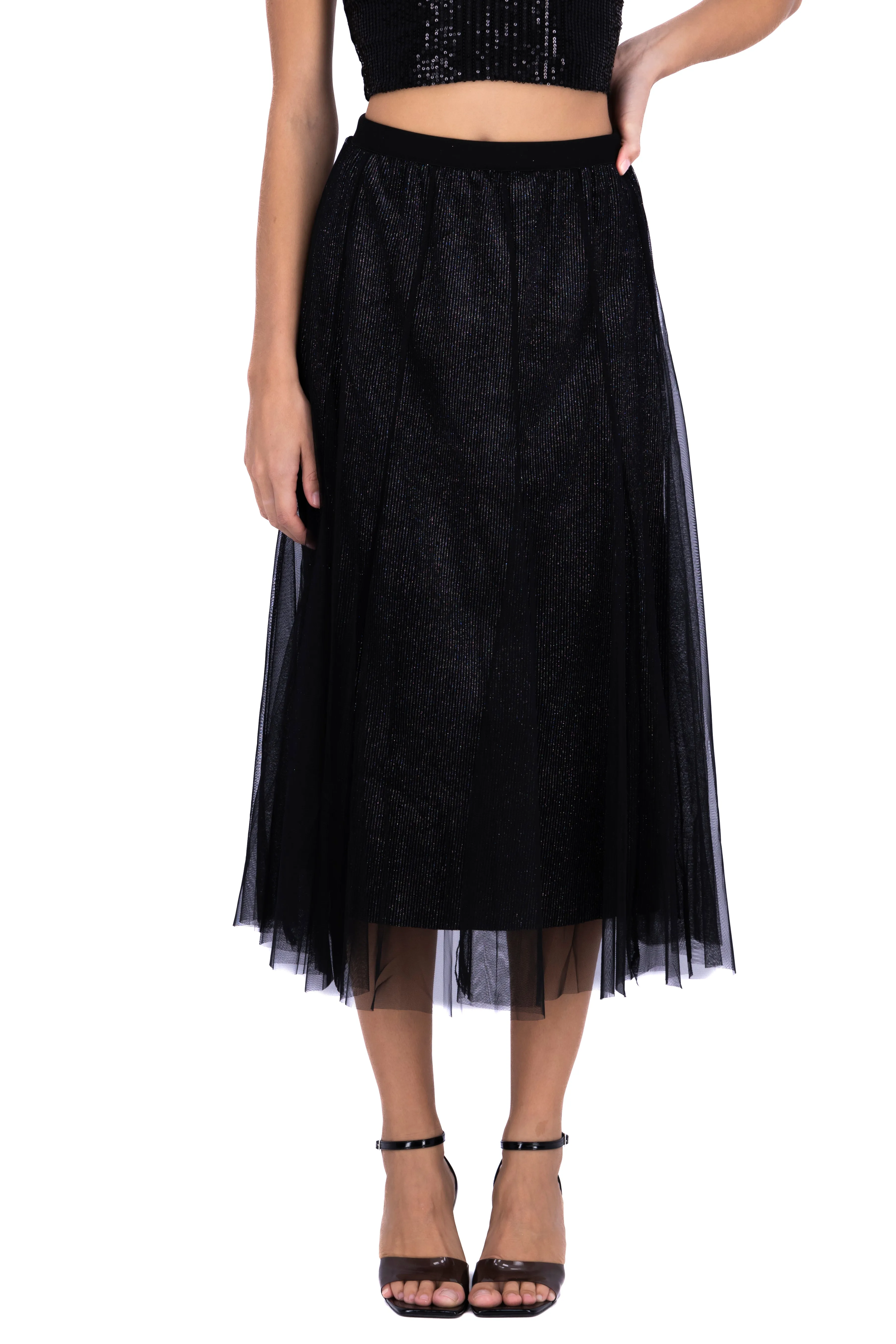 Falda midi brillos sold by Shasa product image thumbnail 2